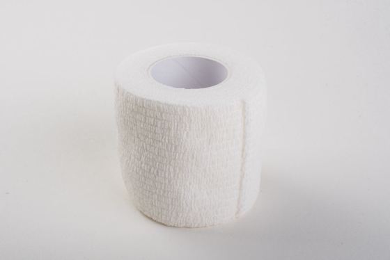 4.5m Bandage autoadhésif non tissé cohérent couleur Bandage adhésif élastique