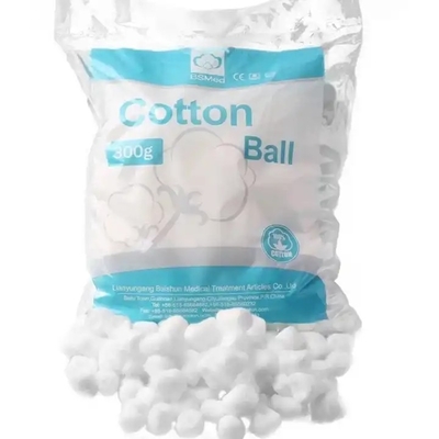Boule de coton chirurgicale médicale jetable de premier secours absorbant boules de coton doux