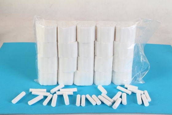 Dental Gauze Rolls Cottons Pads Rolled Cotton Ball Mouth Gauze for Dentists Kids and Adults