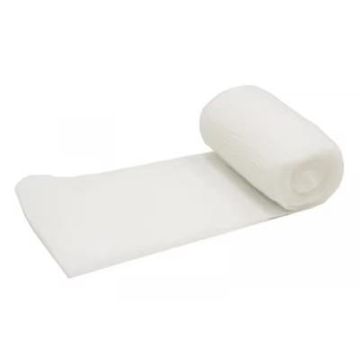 Bandeau de gaze à usage unique conforme à la norme médicale en rouleau élastique crêpe PBT