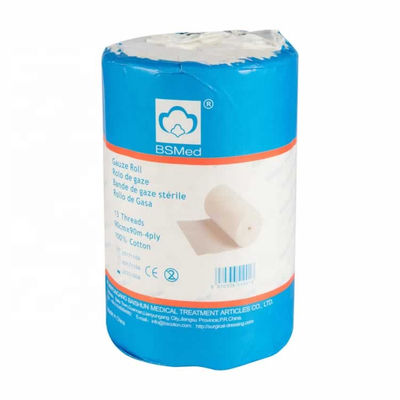 Absorbent Wound Dressing Bleached Medical Gauze Rolls