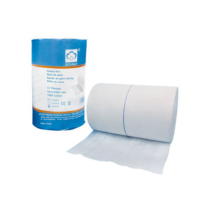 Absorbent Wound Dressing Bleached Medical Gauze Rolls