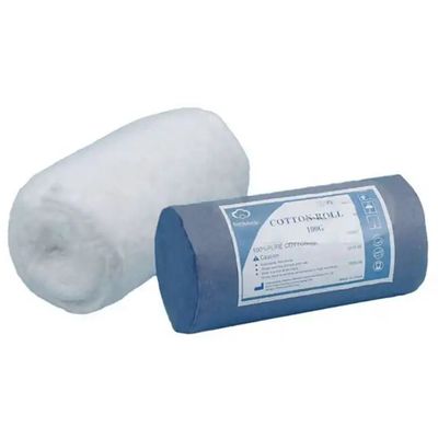 100% Pure Cotton Medical Cotton Roll CE ISO Certified Disposable for Dental and Wound Care
